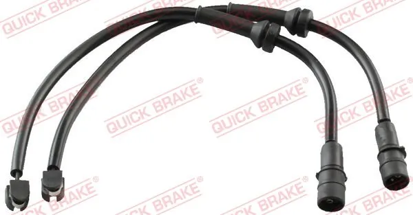 Warning Contact, brake pad wear